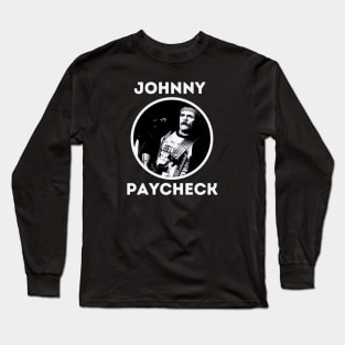 johnny paycheck || grey Long Sleeve T-Shirt